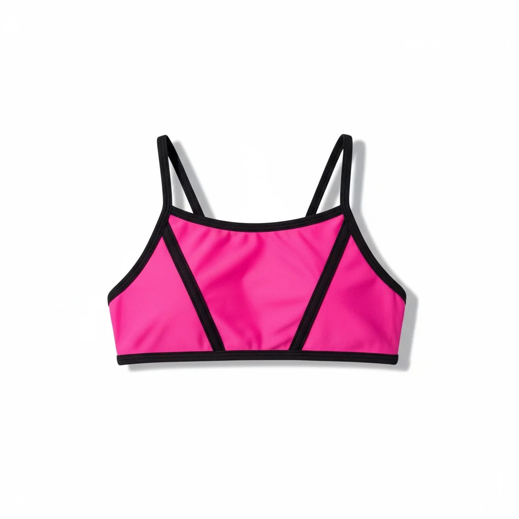 Diamond Doll Pink Voltage Crop
