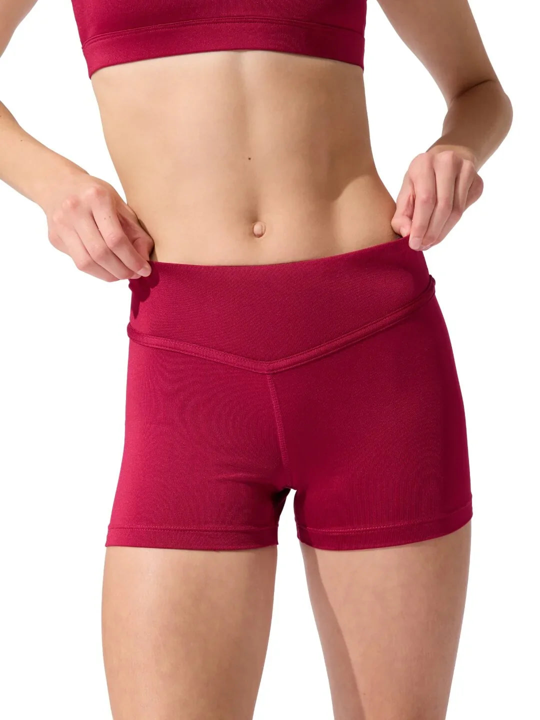 Capezio Alba Red Shorts