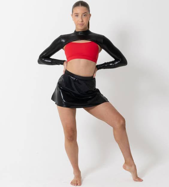 Studio 7 Verity Skirt Metallic Black