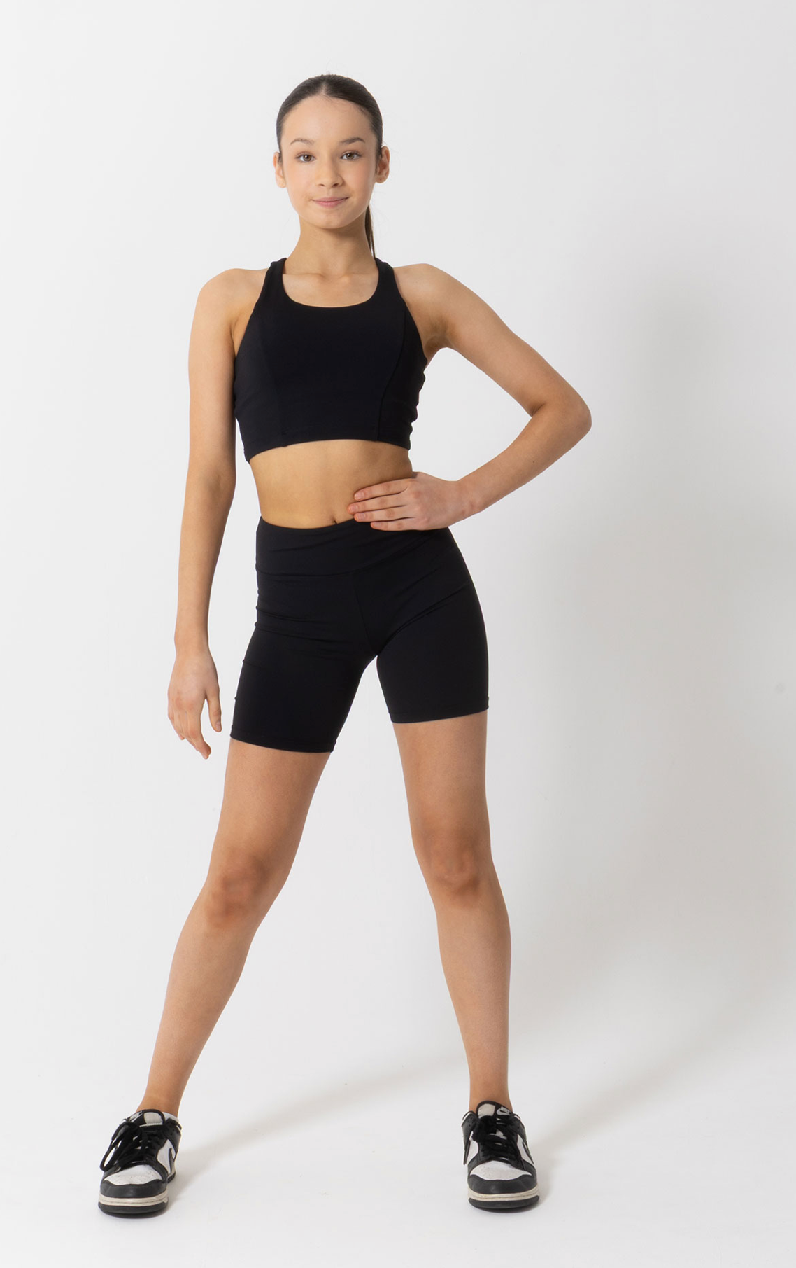 Imogen Crop Top – Dancewear with Cross-Back Support – Park Avenue Dancewear