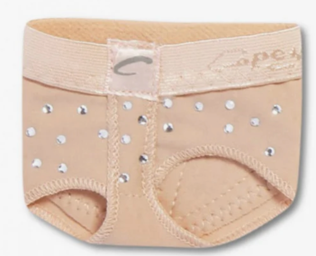 Capezio Crystal Footundeez