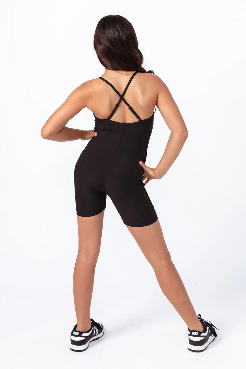 Up Stage World - KNOT STOP UNITARD BLACK