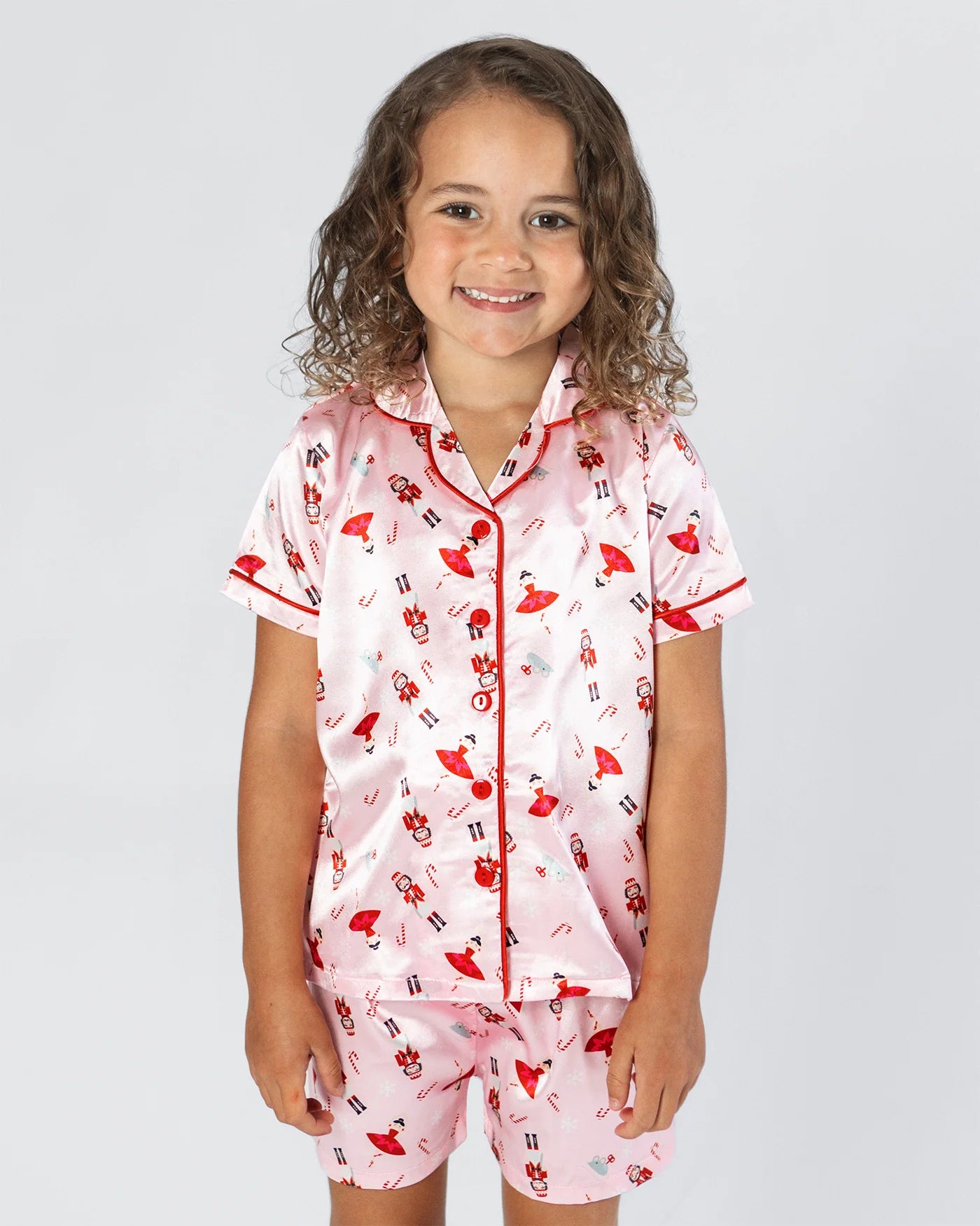 Energetiks Christmas Pyjama Set - Satin Silk Nutcracker dreams in silky comfort